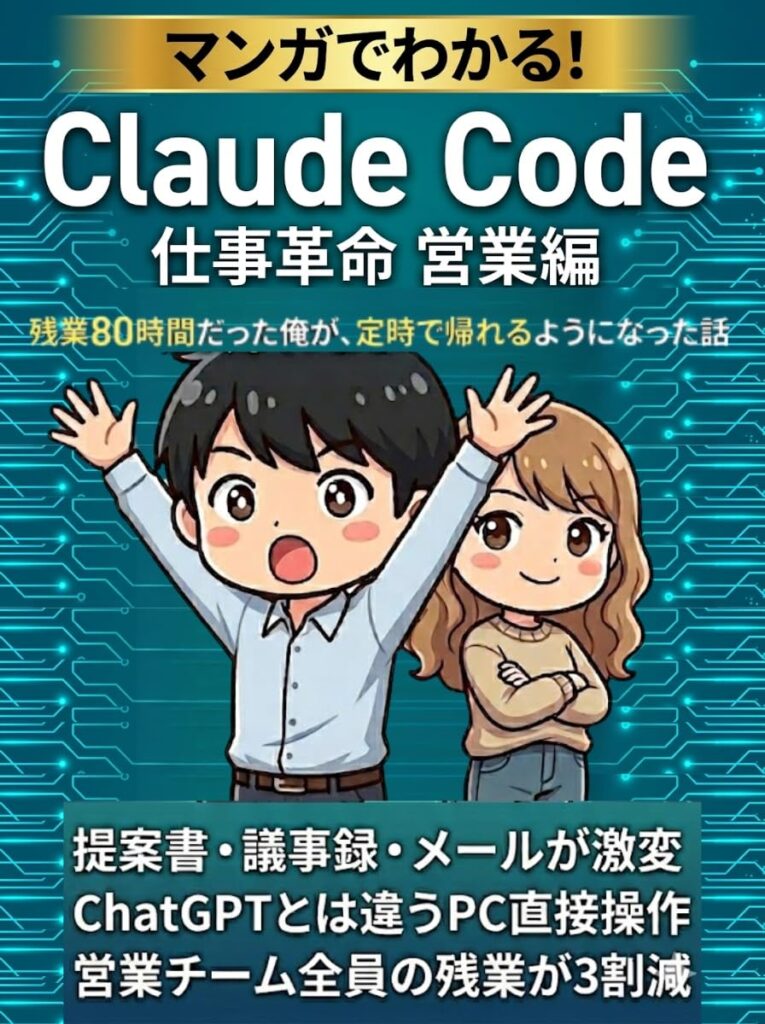 マンガでわかる！Claude Code仕事革命 ─ 営業編