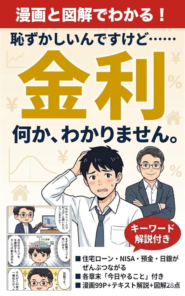 恥ずかしいんですけど……金利が何か、わかりません。