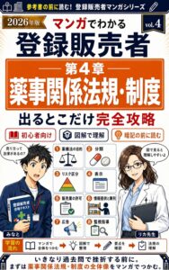 2026年版 マンガでわかる登録販売者「第4章 薬事関係法規」なぜ売り方にルールがあるのか